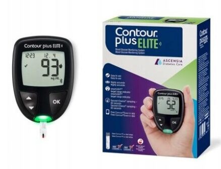 Ascensia Diabetes Care Glukometr Contour Plus Elite