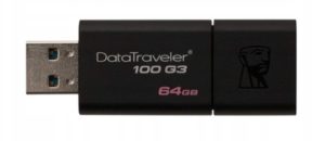 Pendrive Data Traveler 100 G3 64GB (DT100G3/64GB)