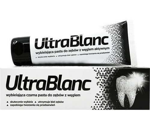 Ultrablanc Wybielająca pasta do zębów z węglem aktywnym 75ml