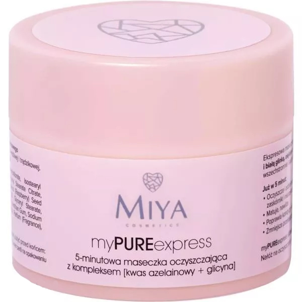 MIYA myPUREexpress 5-minutowa maseczka oczyszczająca 50g