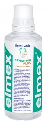 Elmex Sensitiv Plus 400 ml płyn do płukania jamy ustnej