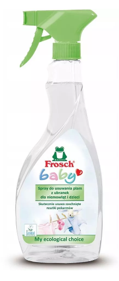 Odplamiacz Frosch Baby Do Ubrań Dziecięcych Spray 500Ml