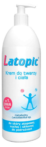 Krem Latopic do twarzy i ciała 500ml