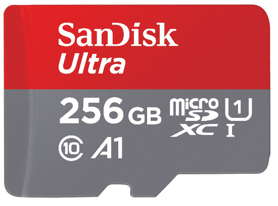 Karta microSD SanDisk microSDXC 256GB Ultra Class10 A1 UHS-I