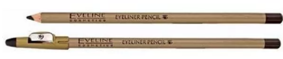 Eyeliner Eveline Pencil długa kredka do oczu Brown
