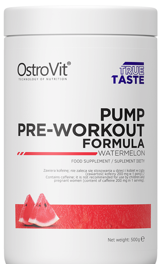 Przedtreningówka Ostrovit Pump Pre-Workout Formula 500G