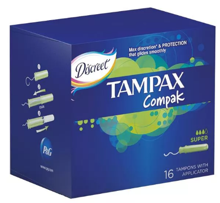 Tampony Tampax Super Compact Economy 16 szt.