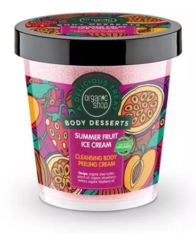 Krem do ciała Organic Shop Body Desserts Summer Fruit Ice Crea 450ml