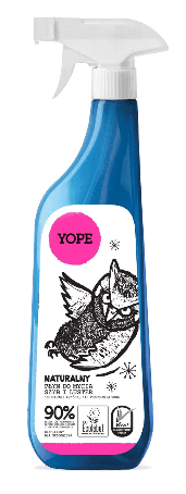 Yope Naturalny Płyn Do Mycia Szyb I Luster 750Ml