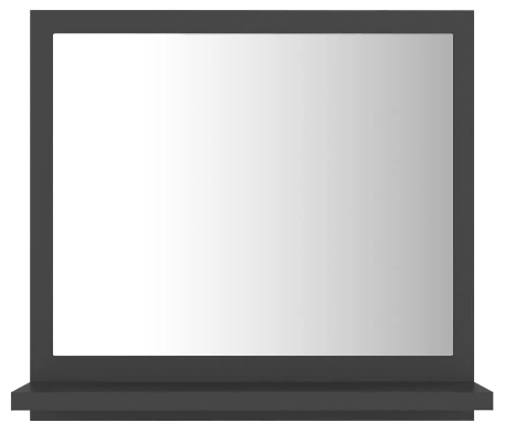 Lustro Vidaxl Lumarko Łazienkowe Szare