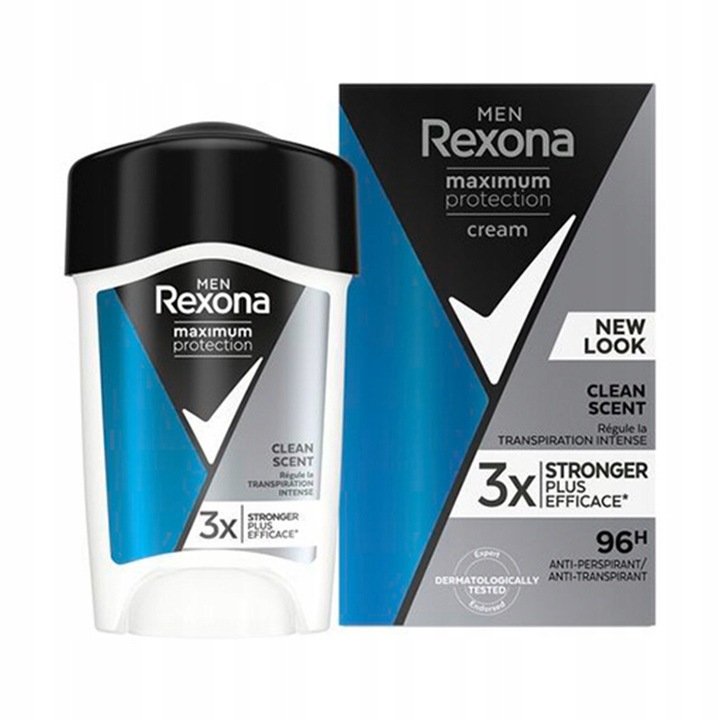 Antyperspirant w kremie Rexona Men Maximum Protection sztyft 45 ml
