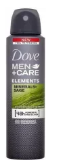 Antyperspirant Dove Men+Care Element dezodorant w aerozolu Minerals + Sage 150ml
