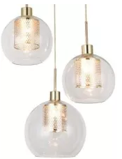 Wisząca lampa sufitowa Rabalux Philana Złoty