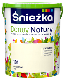 Farba Śnieżka Barwy Natury 101 Posrebrzane Żyto Lateksowa 5l