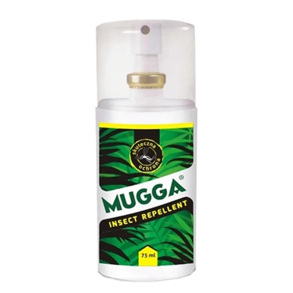 Mugga Spray DEET 9,5% preparat na komary i kleszcze 75ml