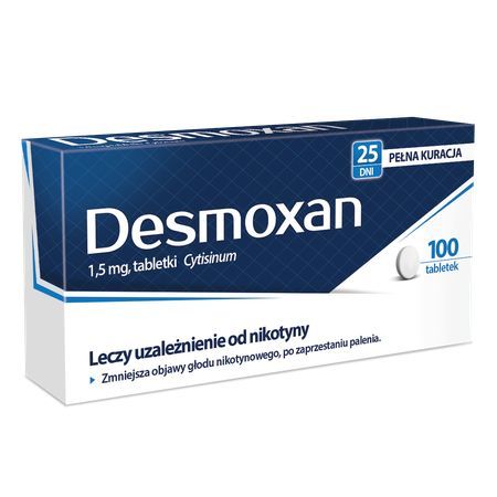 Tabletki na rzucenie palenia Desmoxan 1.5mg