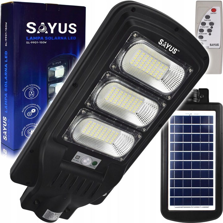 Lampa solarna uliczna LED SAYUS SL-9901-150W