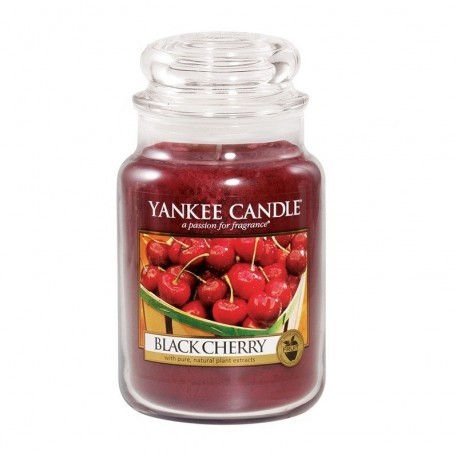 Świeczka zapachowa Yankee Candle Black Cherry 623g