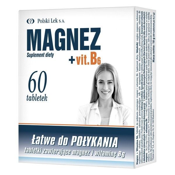 Magnez + vitaminą B6