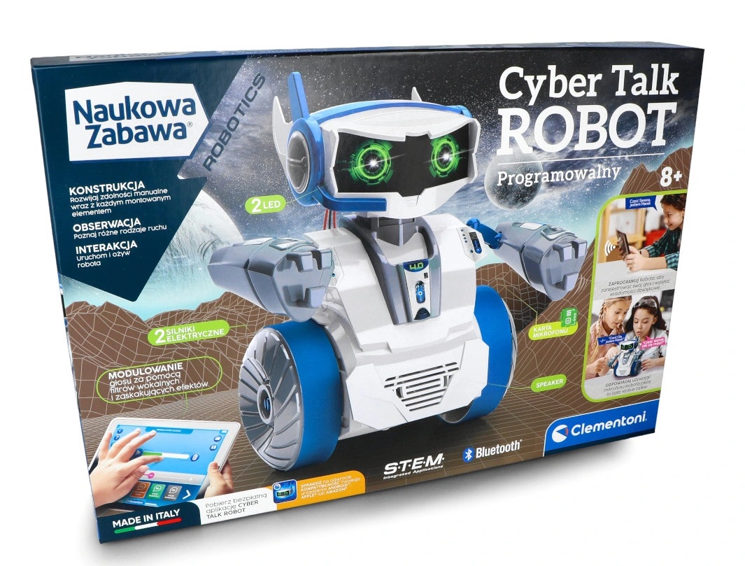Zabawka Clementoni Mówiący Cyber Robot 50122