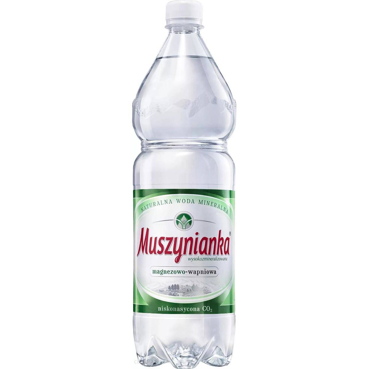 Naturalna Woda Mineralna Wysokozmineralizowana Niskonasycona Co2 Muszynianka 1,5 L
