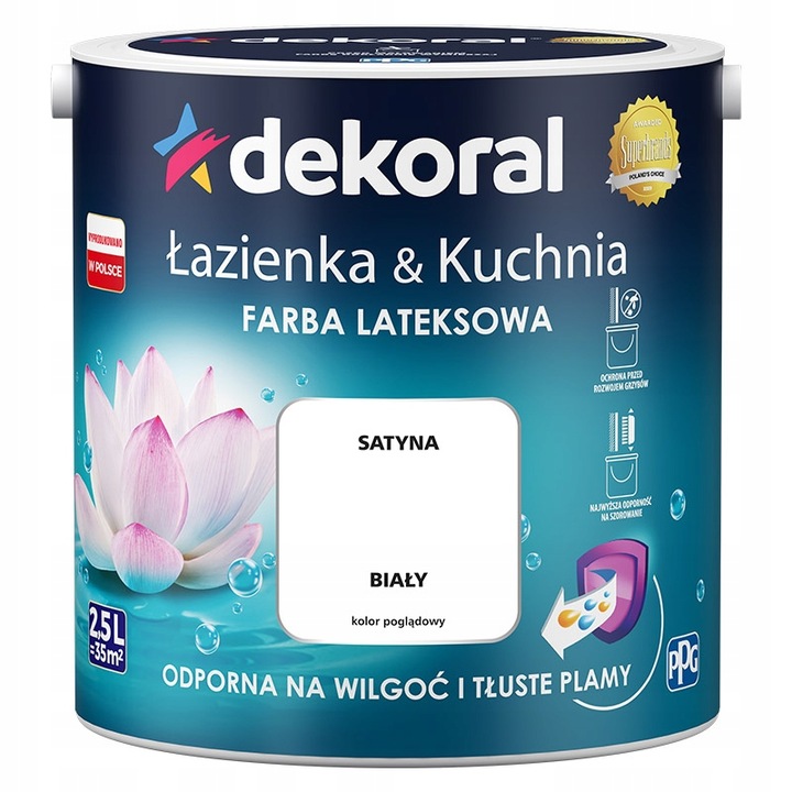 Farba Dekoral ŁAZIENKA & KUCHNIA