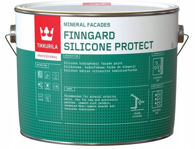 Tikkurila Finngard Silicone Protect 9L Baza Ap