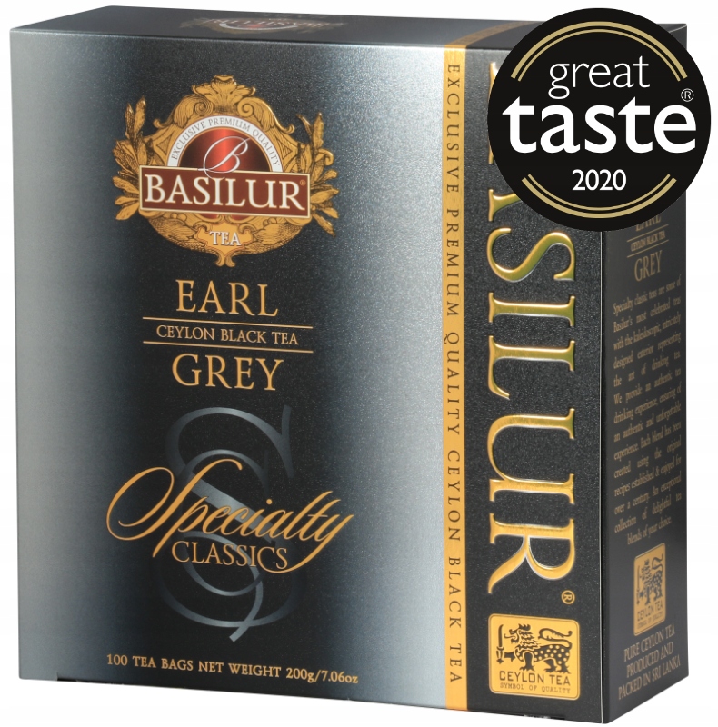 Herbata czarna ekspresowa Basilur Earl Grey
