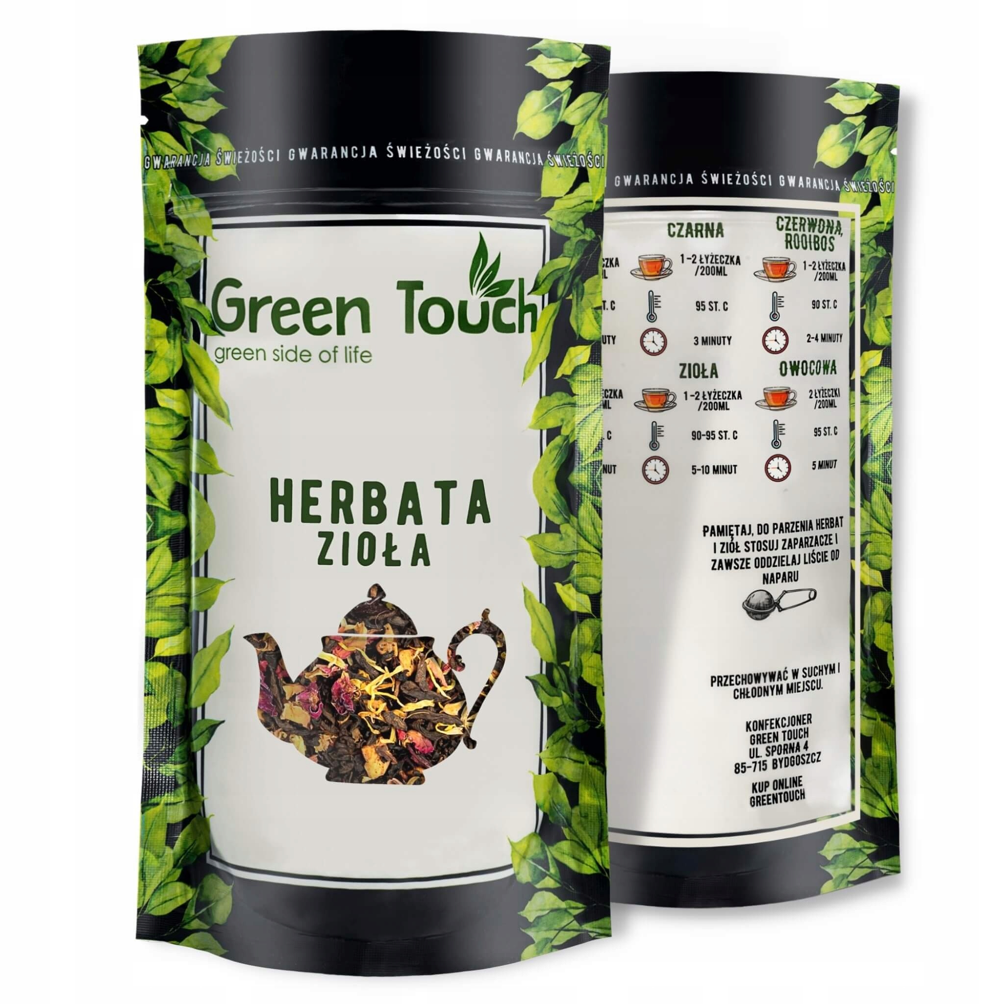 Herbata czerwona liściasta Green Touch Pu-erh Wenus