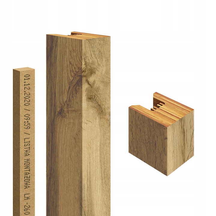 Lamel dekoracyjny pojedynczy Golddoor