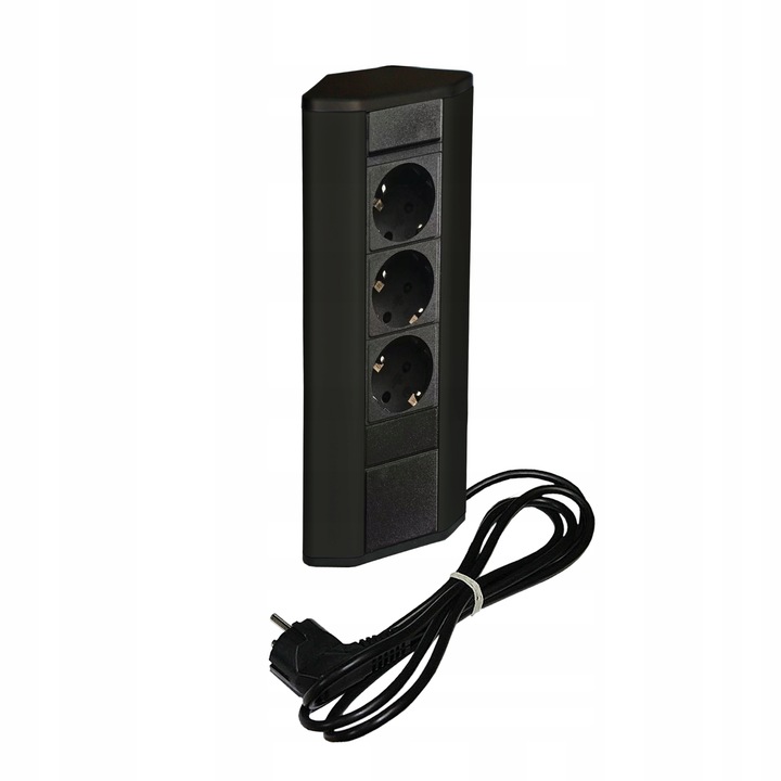 Przedłużacz meblowy Heros PORT-CORNER-3x230-CZ