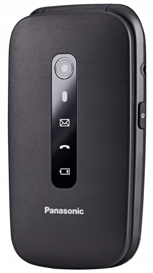 Telefon dla seniora z klapką Panasonic KX-TU550 EXB