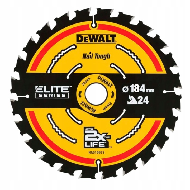 DEWALT Tarcza do cięcia drewna ELITE