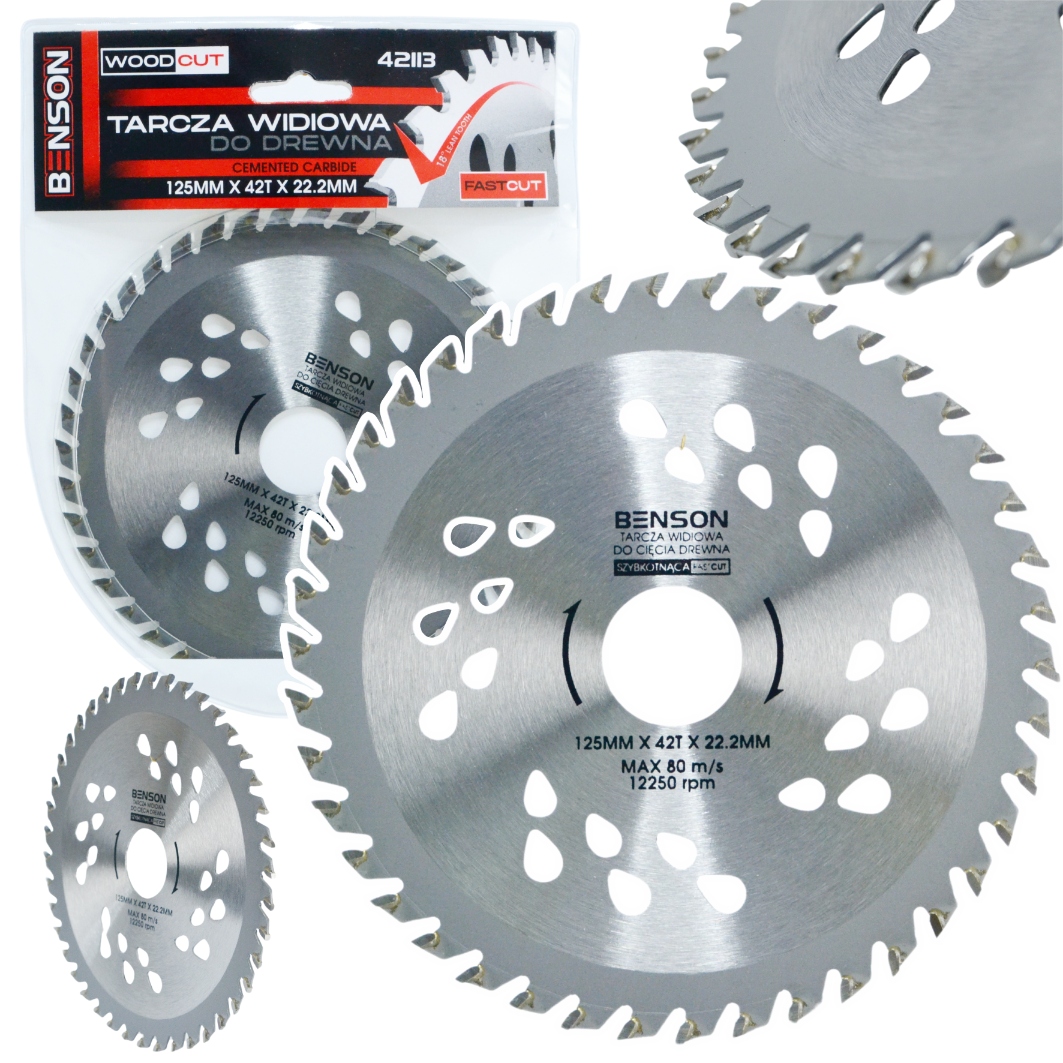 Tarcza Szybkotnąca Widia 125x40x22 mm z Redukcją