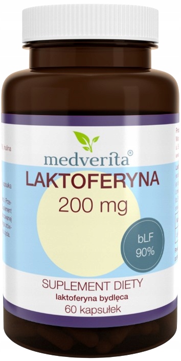 MEDVERITA Laktoferyna FORTE 200 mg BYDLĘCA